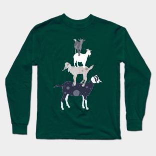 Goat Stack Long Sleeve T-Shirt
